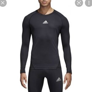 NWT adidas Men's Alphaskin SPRT Long Sleeve Training Shirt